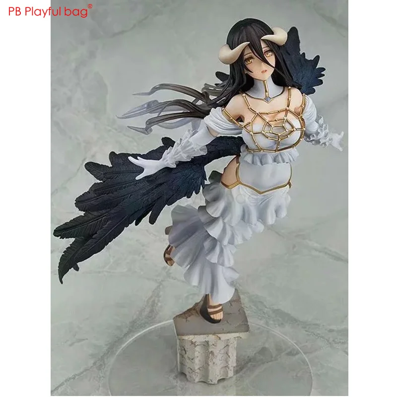 Albedo фигурка ПВХ Коллекционная модель Фигурка героя из японского аниме коллекции Аниме фанаты любят лучшие подарки HD53 - Цвет: 29CM with retail box