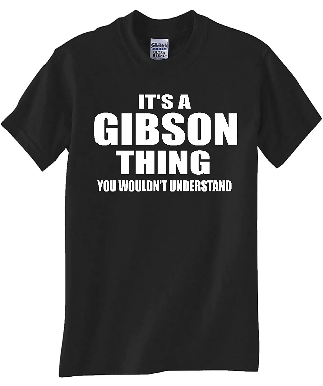Gibson вещь черная футболка унисекс для мужчин и женщин | Мужская одежда