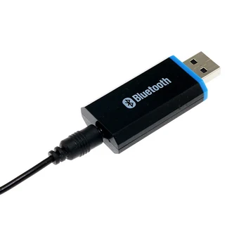 

2 In 1 Accessories Car Portable 3.5mm Bluetooth Receiver Stereo Adapter Media Wireless 5.0 USB Music High Speed