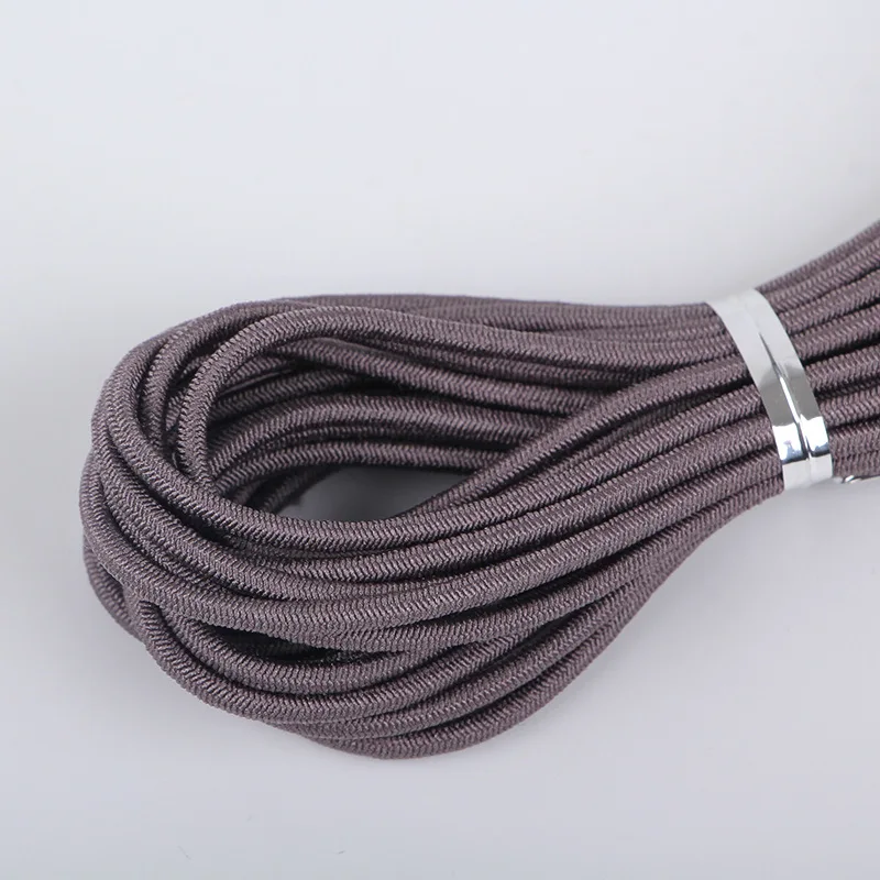 5 м/рулон цветной крест зерна сверхэластичная Резина лента DIY аксессуары для волос материал одежды швейные эластичные шнур ремесленные принадлежности