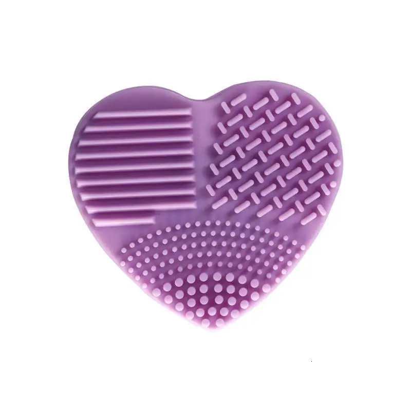 1 шт. Hart Vorm Silica Handschoen Scrubber Borstel Siliconen Cleaner Cosmetische чистящие средства для красоты kwaste Cleanser коврик