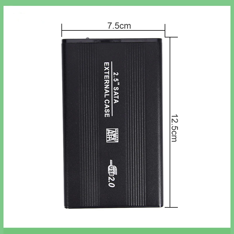 Чехол для жесткого диска 2 5 дюймов SATA USB 0 SSD адаптер 1 ТБ коробка внешний корпус