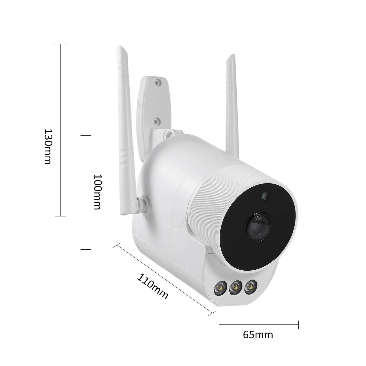 3MP сетевая камера наблюдения wifi ip-камера для улицы IP66 водостойкость CCTV двойной светильник ИК датчик движения для домашней охраны