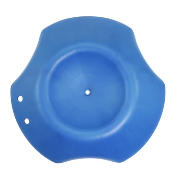 

Caravan Motorhome Wheel Chock Blue High Visibility Easy Apply Protective Plastic RV Block Anti Skid Durable Parts Universal
