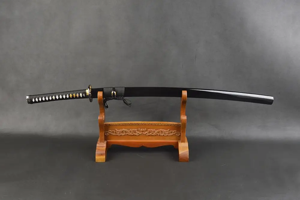 Bushido ручная работа катаны мечи катаны Самурайские японские мечи острая Катана металлические поделки Сплав tsuba синтетическая кожа