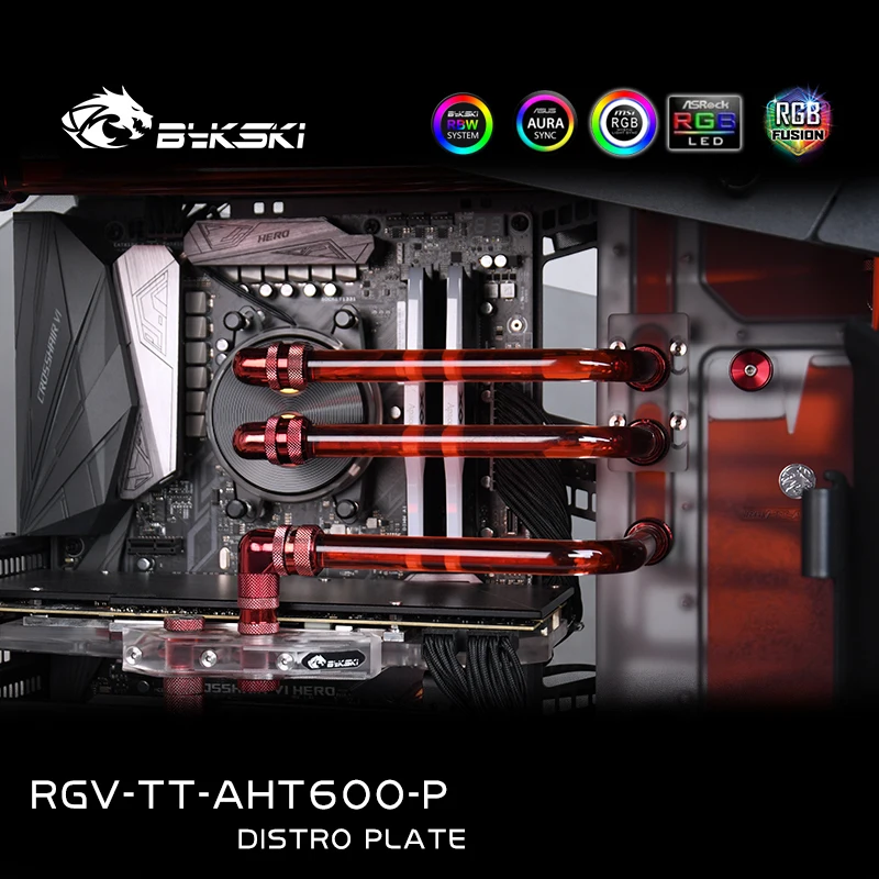 kit para cpu e gpu bloco reservatório