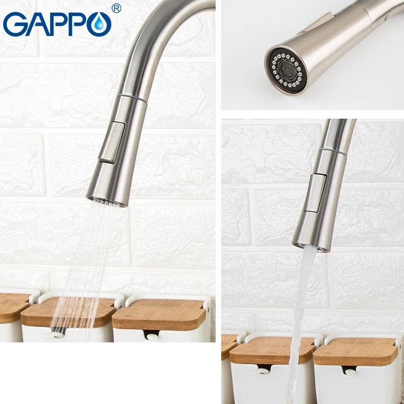  GAPPO Stainless Steel Touch Control Kitchen Faucets Smart Sensor Kitchen Mixer Touch Faucet for Kit - 33043966256
