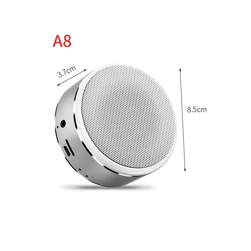 Bluetooth динамик стерео звук музыка портативный мини беспроводной Hifi динамик сабвуфер громкий динамик аудио подарок поддержка TF AUX USB A8