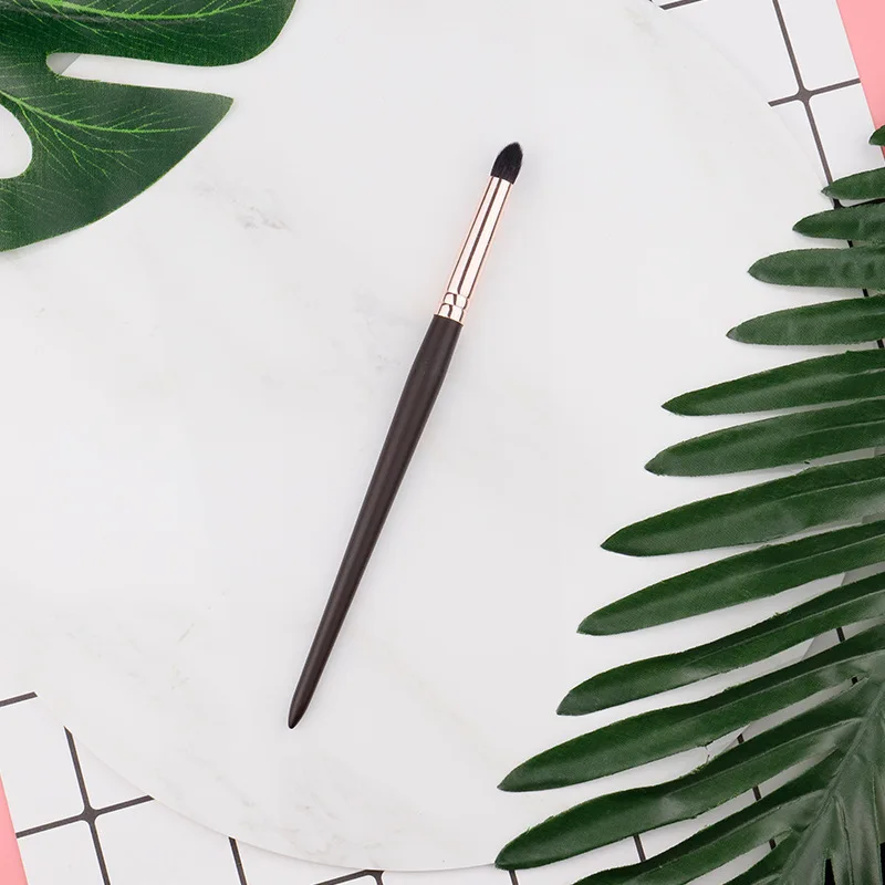 1pc Goat Hair Tapered Crease Blending Makeup Brushes Smudge Eye Shadwo Nose Highlight Mekeup Brush Cosmetic Make Up Tools