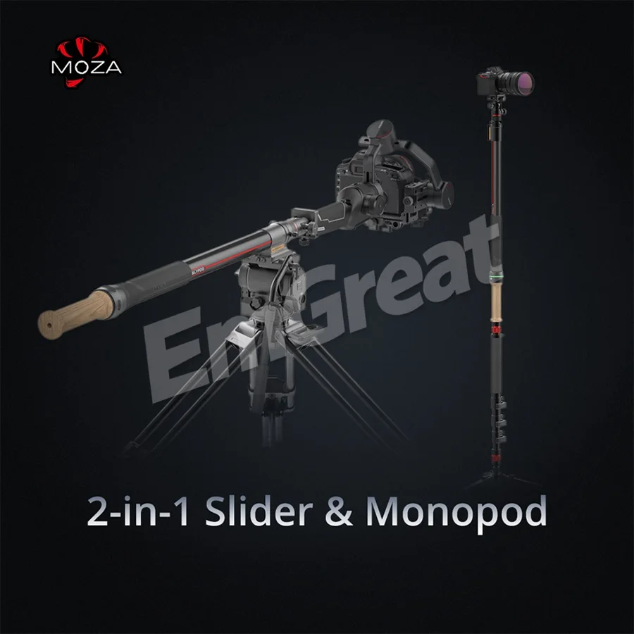 MOZA Slypod 2 в 1 моторизованный слайдер и монопод для DSLR Стабилизатор камеры карданный Aircross 2 Air 2 DJI Ronins SC Zhiyun Weebill S