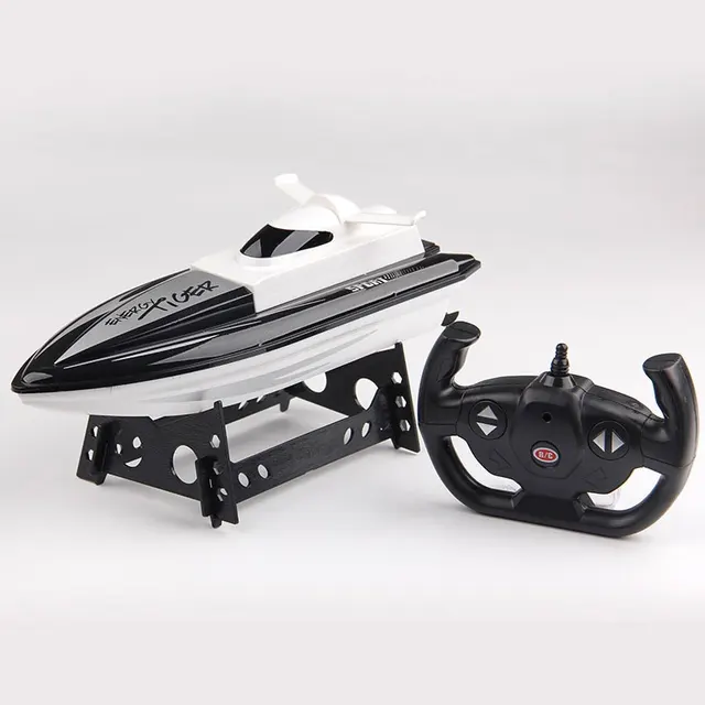 2.4G Six Channel Mini Radio-Controlled Speedboat Long-distance Remote Control Submarines Ship Kid's Scientific Experiment Toy 2