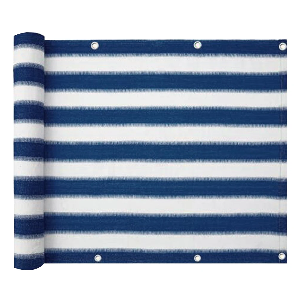 

5M Yard Heat Resistant Anti Aging Garden Balcony Covering Striped Pool Outdoor Child Safe Protection Privacy Screen Ventilated