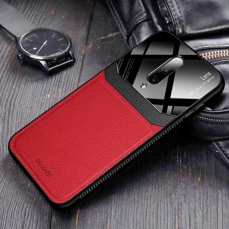 

Coque,cover,case,For Oneplus 7 pro One plus 7 oneplus one plus7 On leather glass Silicone Shockproof phone Luxury cute cases