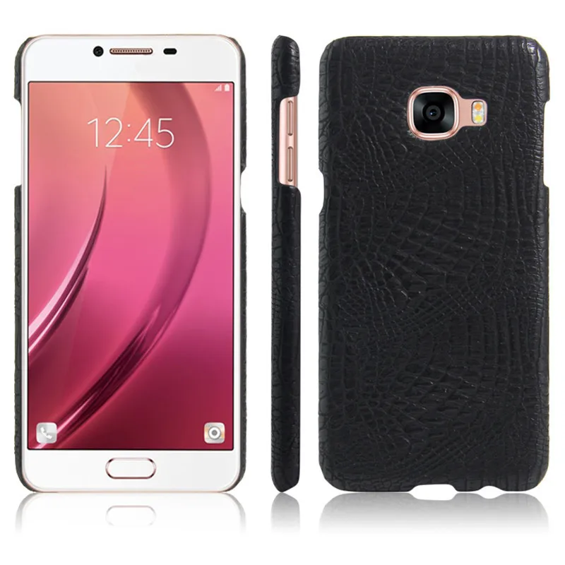 Для Samsung Galaxy C5 C500 C5000 Чехол класса люкс с узором крокодиловая кожа чехол для задняя