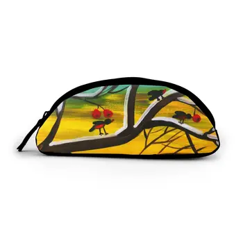 

NOISYDESIGNS Custom Necessaries School Supplies Students Pencil Bag Painting Pencil Case Big Makeup Bag Bolsa Feminina