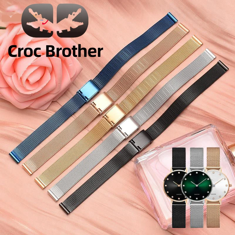 *high quality* DW watch band 8mm 10mm 12mm 13mm 14mm 15mm 16mm 17mm 18mm 19mm 20mm 21mm 22mm 24mm Milanese Strap Accessories