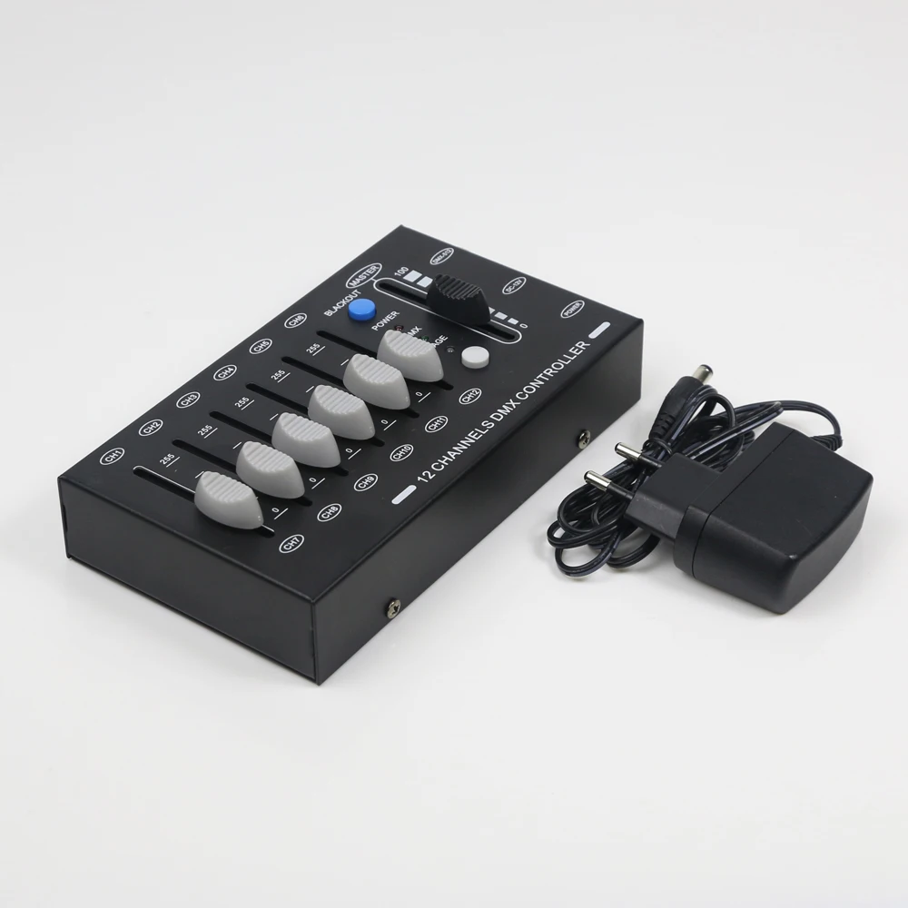 12 channels DMX Controller DJ Controller Mini Console For Stage Light Effect Home Entertainment KTV Party Lights