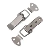 1PC Stainless Steel Cabinet Boxes Spring Loaded Latch Catch Toggle Hasp Hasp For Sliding Door Simple Window Box Buckle Hardware ► Photo 2/6