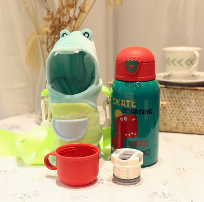 Бутылка для воды из нержавеющей стали, бутылка для воды с вакуумной изоляцией, портативная термобутылка для путешествий с широким горлом