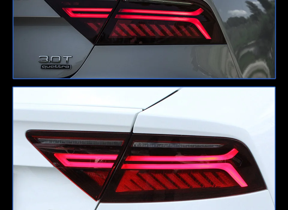 Задний фонарь для автомобиля Audi A7 2011- S7 светодиодный задние фары, противотуманные фары Дневные ходовые огни DRL Тюнинг автомобилей Автомобильные аксессуары