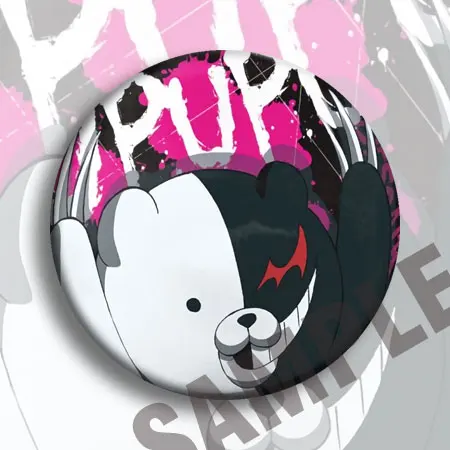 Аниме ganganronpa monokuma Naegi Макото Kirigiri Киоко Maizono Саяка значки брошь значок