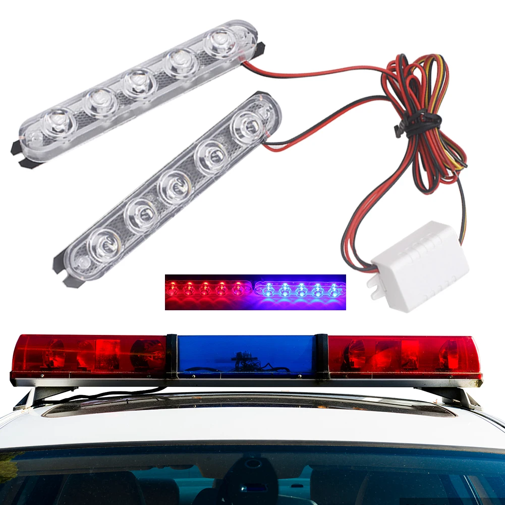 Strobe Police Light LED Car Truck Motorcycle Flashing Emergency Warning Rear Tail Brake Stop Led Lights Lamp 2Pcs