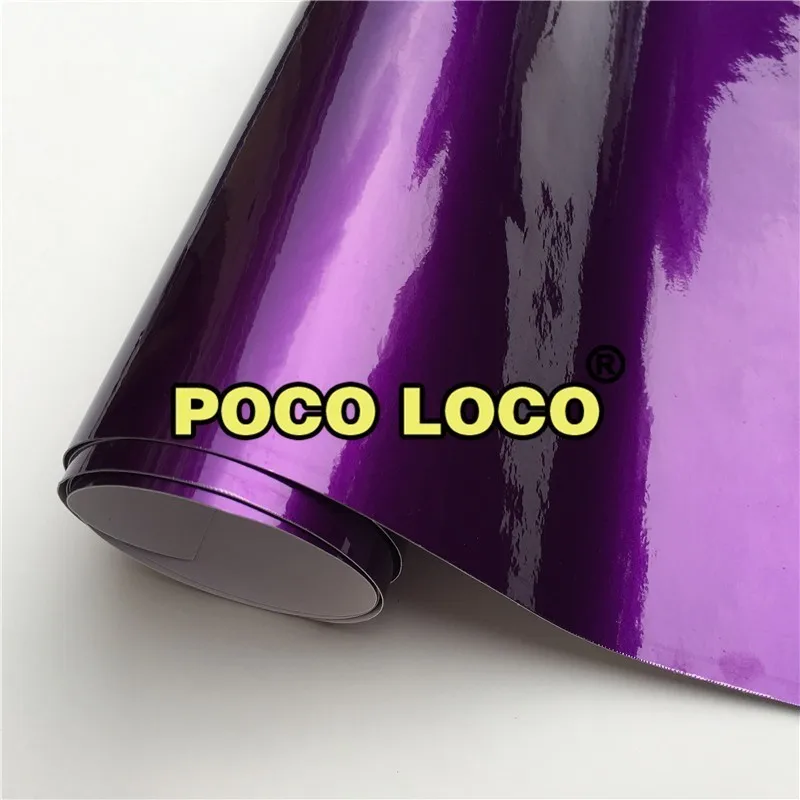 

Candy Purple Gloss Metallic Vinyl Wrap Car Skin Decal Self Adhesive Film Car Vehicle Sticker