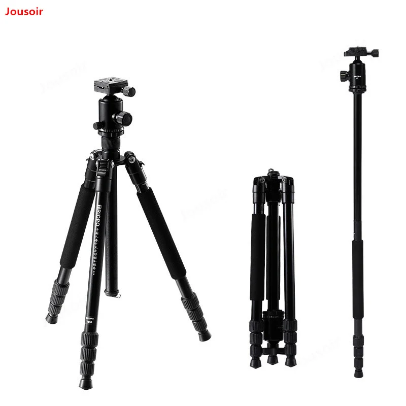 T258 Slr Camera Tripod Photography Tripod Ptz Camera Bracket With Ball