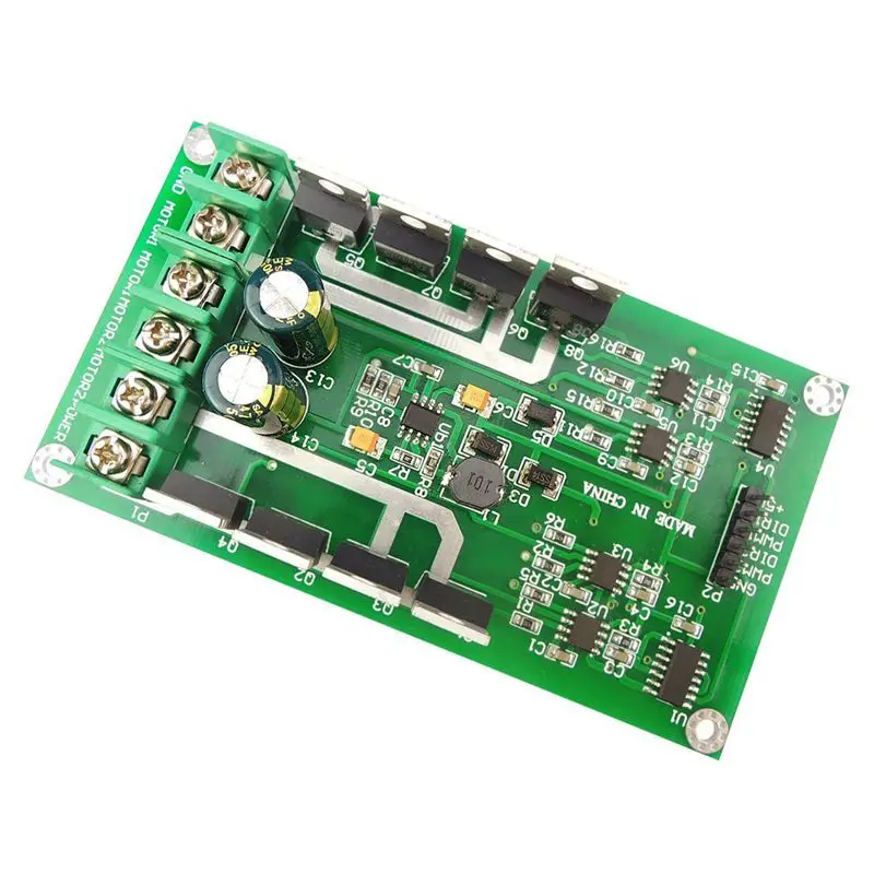 H мост DC двойной двигатель PWM драйвер модуля 3 ~ 36 В 15A пиковый 30A IRF3205 Высокая