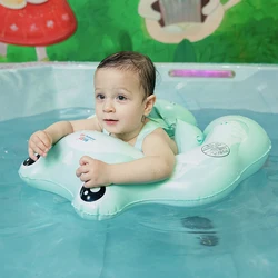 Piscine gonflable flottante pour bébé, anneau de bain, accessoires pour bébés, jouet 