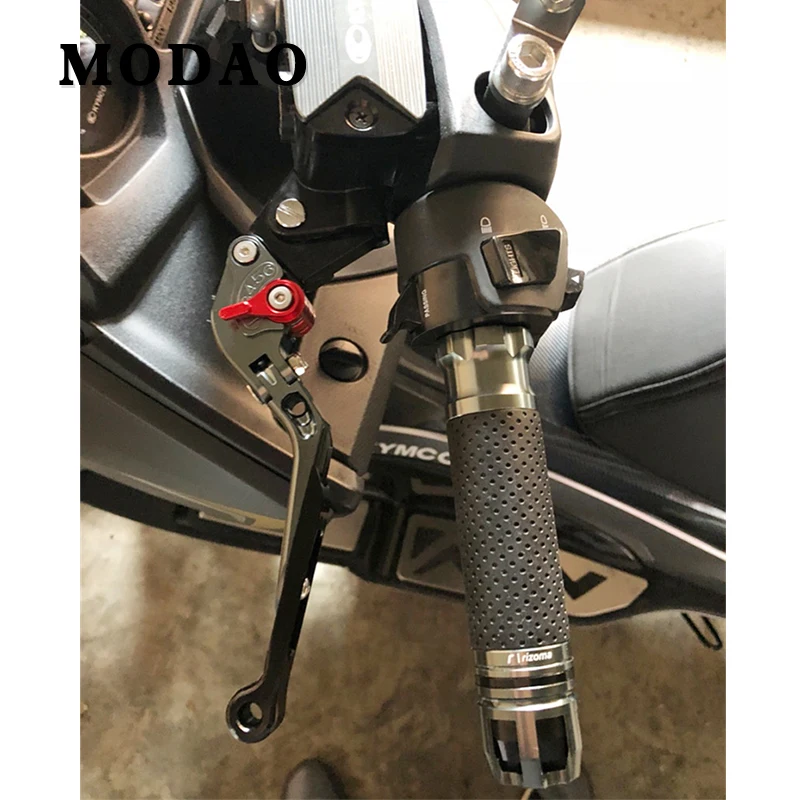 For KYMCO Xciting 250 300 Xciting400 CNC brake handle Adjustable motorcycle brake folding brake clutch lever