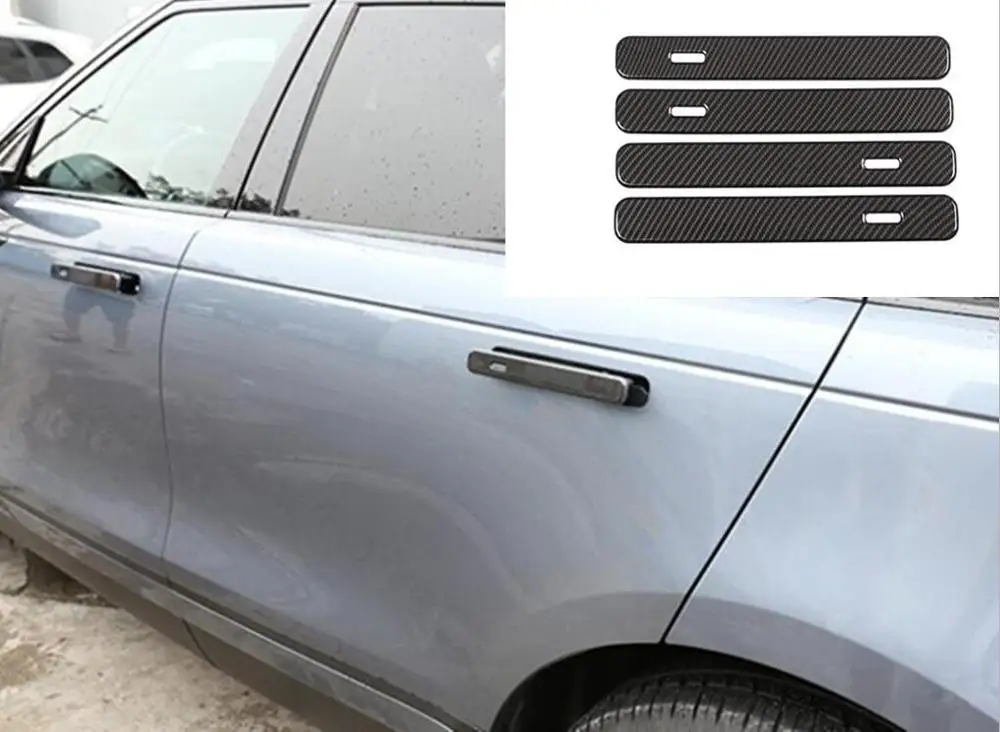 Для Land Rover Range Rover Velar внешняя дверная ручка полосатая наклейка крышка 4* аксессуары автомобильный Стайлинг