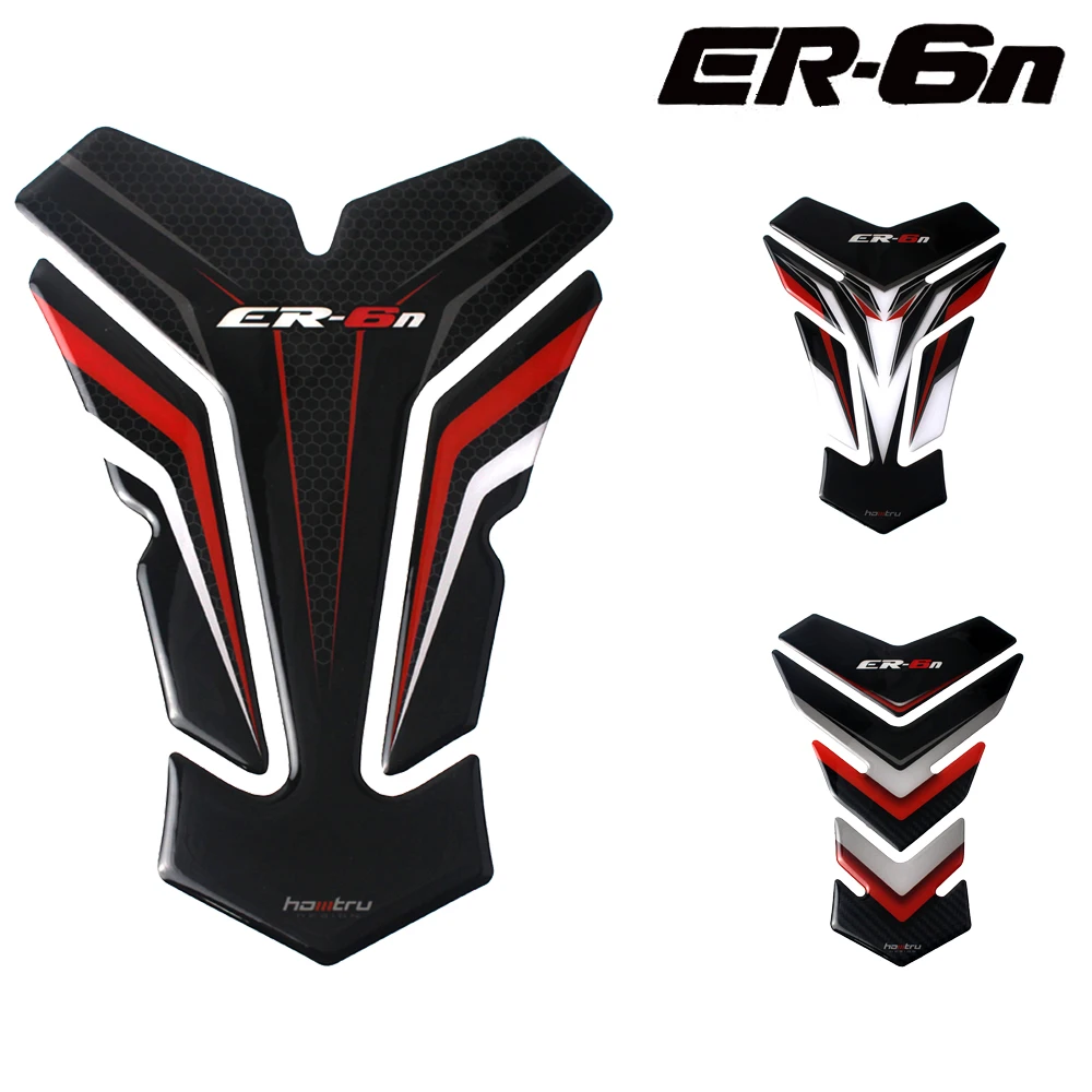 

Suitable for Kawasaki ER6N ER6N Tankpad 3D Carbon Canister Pad Motorcycle Sticker Fuel Tank Protector Sticker