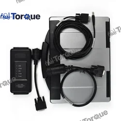 Adaptateur de Communication pour les outils de Diagnostic ET + ordinateur portable CF53, pour les pelles ET les camions, ensemble de 3 ET 4 