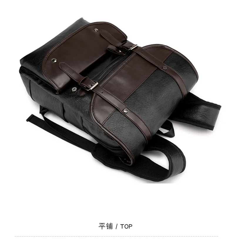 

Retro Trend Briefcase Hand Backpack England Fashion Men Backpack Computer Bag Micro