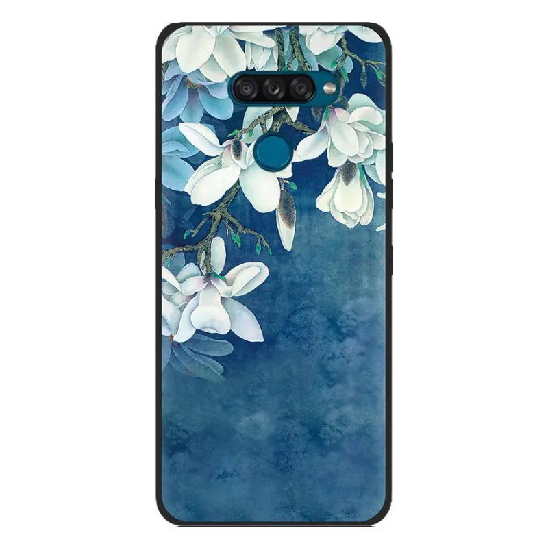 Силиконовый чехол для LG K50S K 50S Чехол черный мягкий ТПУ задняя крышка для LG K50S K40S V50S K20 K30 чехол для телефона K50 S Coque