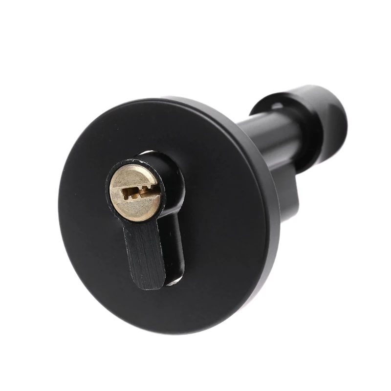 Black Space Aluminum Door Handle Interior / Bedroom Door Lock Split Silent Door Lock,Door Hardware