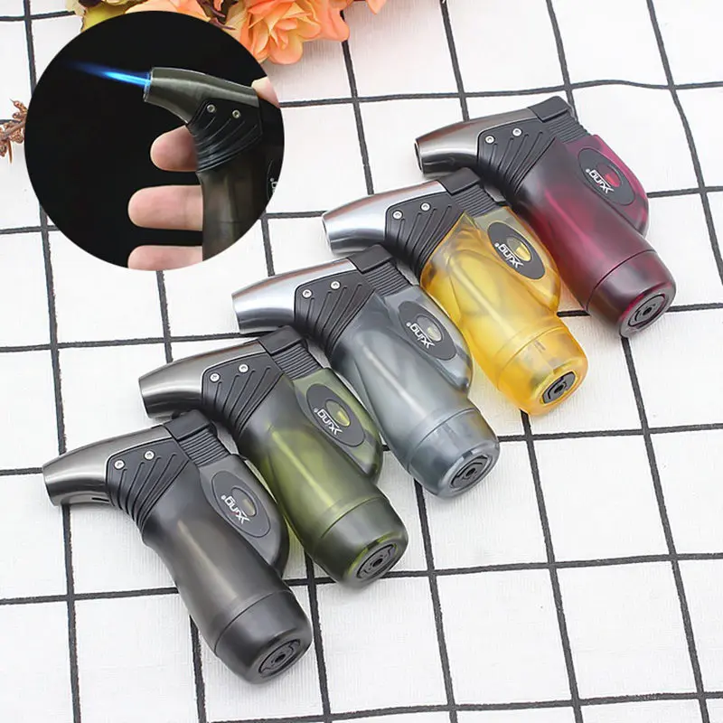 

Gas Lighter Creative Metal Lighters Small Spray Gun Windproof Cigarette Lighter Butane Micro Torch Camping Outdoor Fire