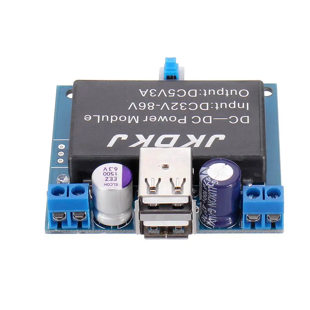 5V 3A USB DC36-86V изоляция батареи электромобиля понижающий анти-помехи Регулируемый Модуль питания