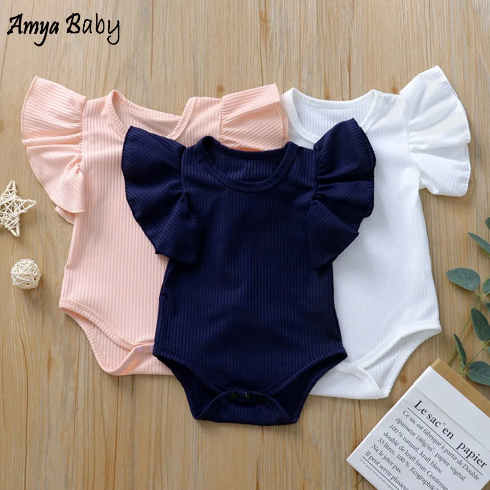 solid onesies for baby girl