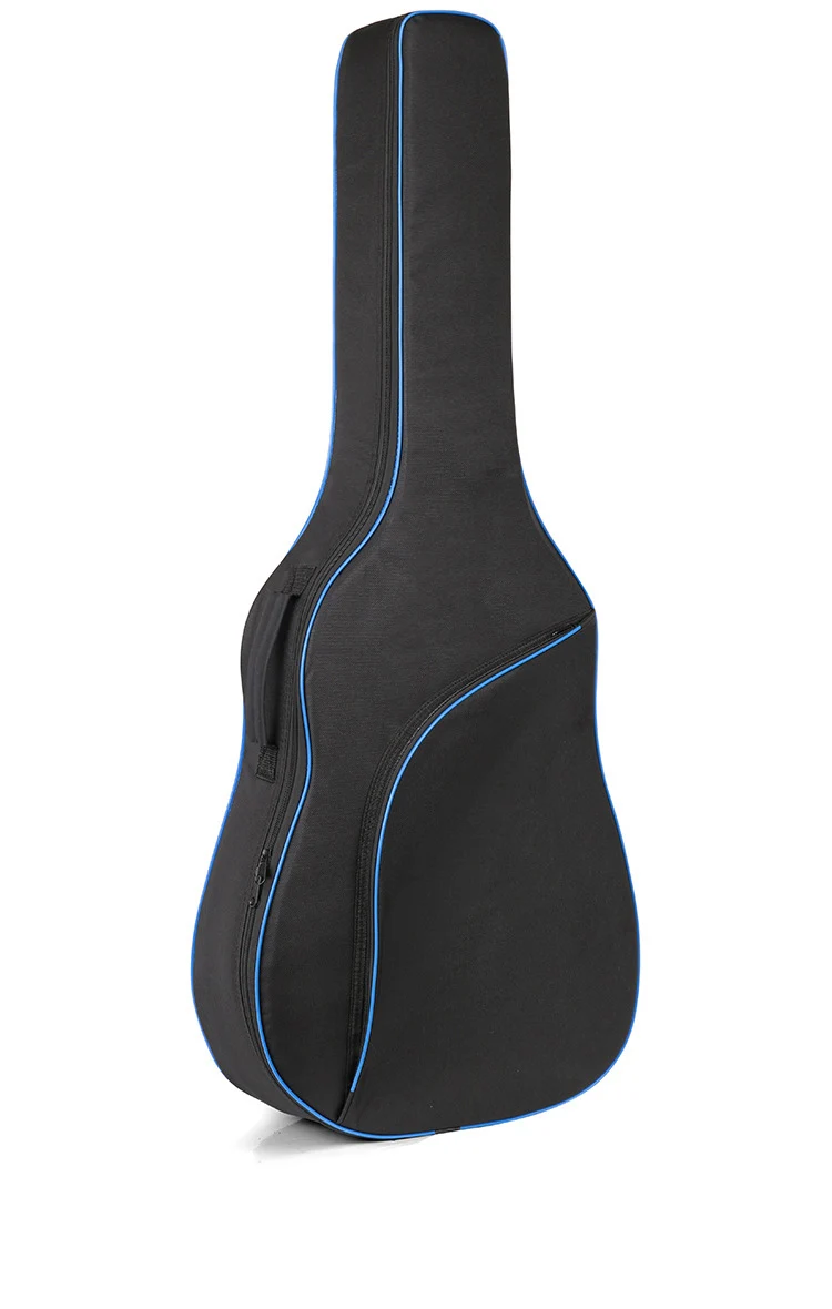 38 inch blue 38 дюймов сумка для гитары чехол для переноски рюкзак Оксфорд акустическая народная гитара Gig сумка чехол с двойными плечевыми лямками QB001 - Цвет: 38 inch blue