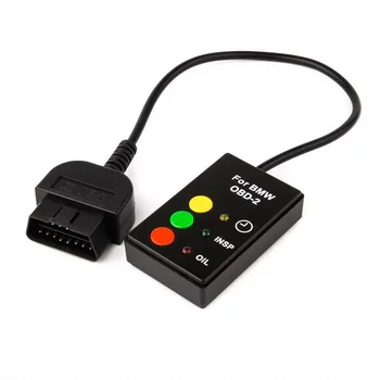 

Car OBD2 OBDII Diagnostic Tool Oil Service Inspection Reset Tool OBD2 Reset Car Air-bag 16 Pin Male Connnector For BMW 2002-2014