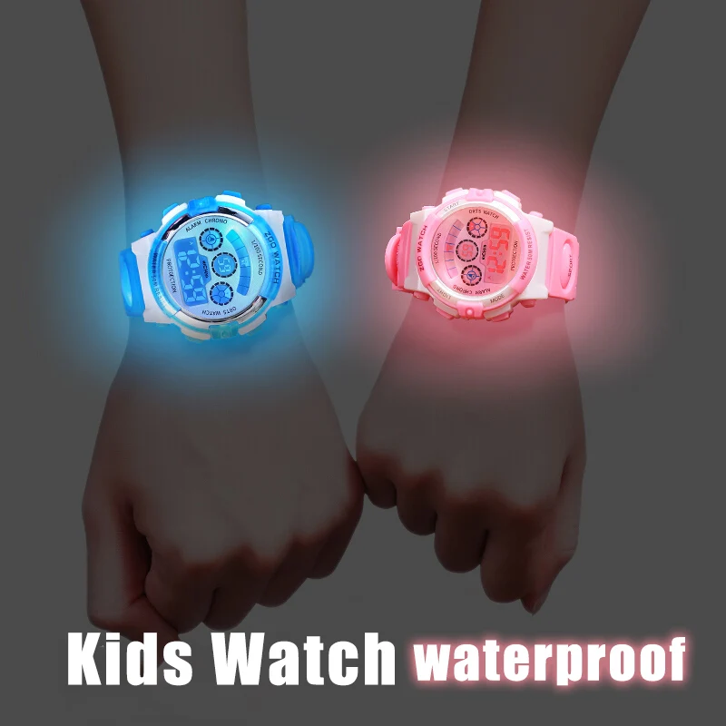 Kids Watches Boys SYNOKE Brand Kids Sport Watches Waterproof Electronic Wristwatch Clock Children Digital Watch For Boys Girls