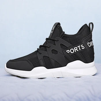 

Size 35-38 Nice New Flat Heels Soft Shoes Woman Autumn Women Height Increasing Heel Sneakers Female Casual Breathable Footwear