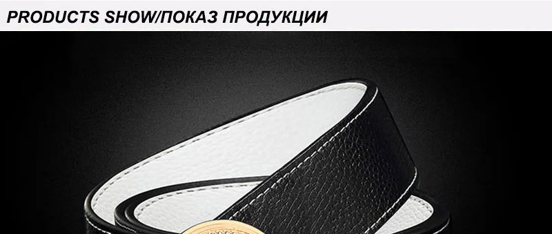 Fajarina уникальный дизайн Ван Гог с декоративной металлической пряжкой и черные из натуральной яловой классические ремни кожа Ремни для Для мужчин из натуральной коровьей кожи пояс Для мужчин LUFJ881