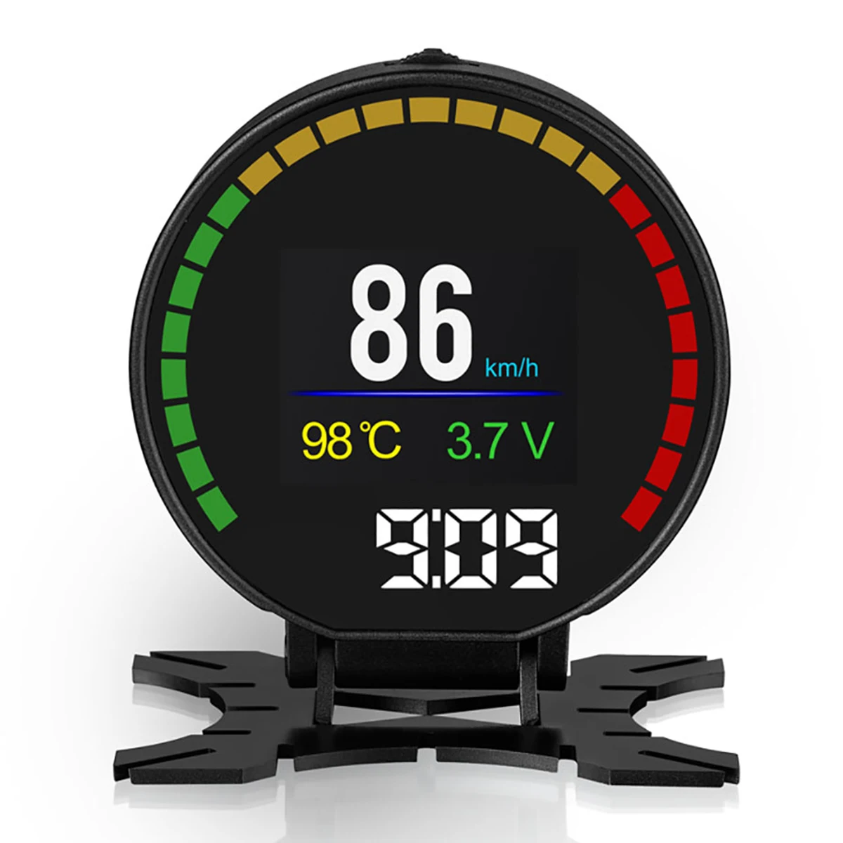 

2.84inch TFT Screen HD OBD Digital Speed Hud Display Car Speedometer OBD2 Pressure Meter Oil Water Temp Gauge