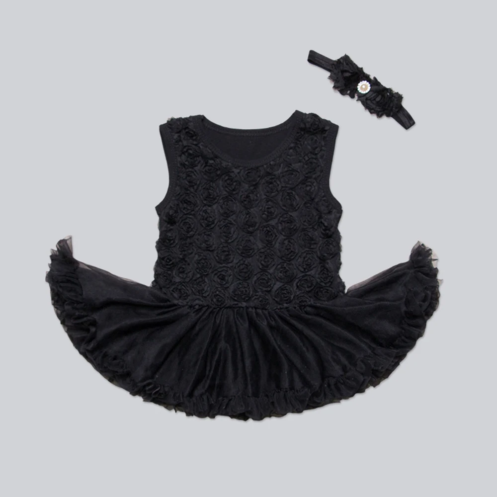 New summer baby high quality cotton princess dress leotard romper female Tutu Skirts Newborn 1 First Birthday Party Clothing Set