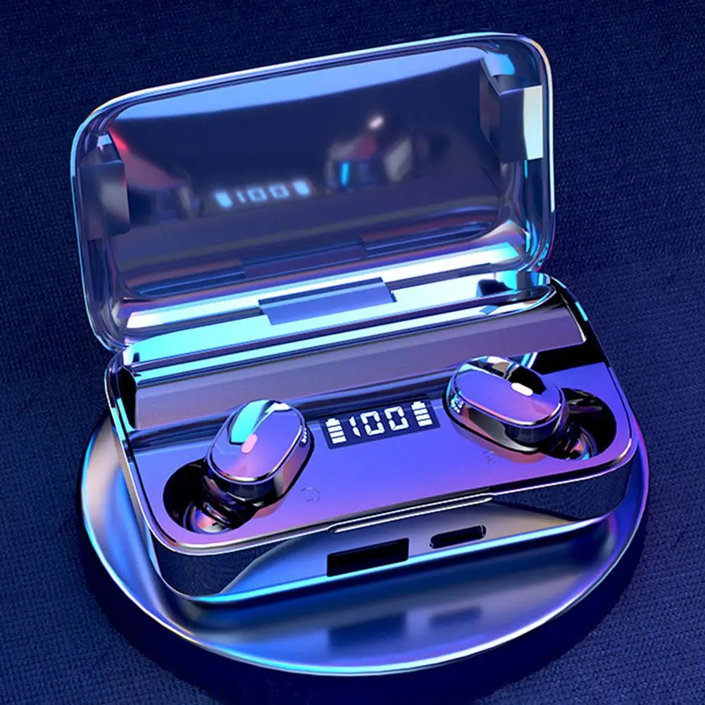 A9 TWS Wireless Bluetooth In Ear Earbuds Touch Control Noise Reduction Earphones Wireless Earphones Phone Accessories