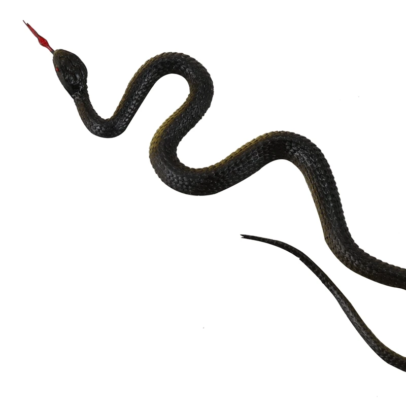 Rubber Snake Pretend Trick Toy Garden Props