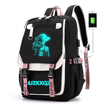 

Canvas Backpack For School Teenage Girls Bags Multi-pocket Women Travel Backpack Mochila Mujer Femal Shoulder Bag Pure Color Bag